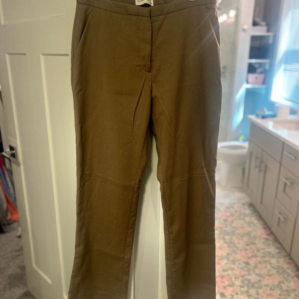 Abercrombie & Fitch Brown Trousers
